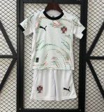 KIDS soccer jersey Portugal white away 2526