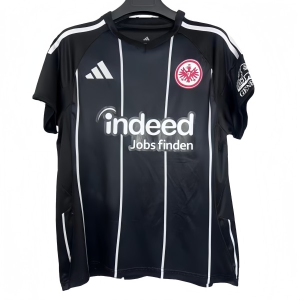 2025-26 Mens Frankfurt black  Soccer Jersey