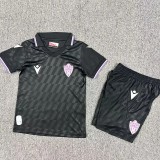 2025-26 Kids UD Almeria Third Away black Soccer Jersey