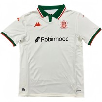 2025-26 Mens  OGC Nice away white Soccer Jersey