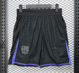 2025-26 Mens Barcelona away player version black Shorts Pants