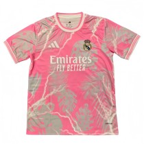 2025-26 Mens Real Madrid  pink  soccer jersey