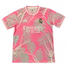 2025-26 Mens Real Madrid  pink  soccer jersey
