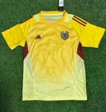 2025-26 Mens Venezuela Goalkeeper yellow  soccer jersey