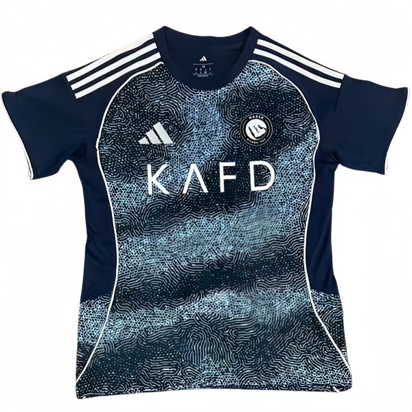 2025-26 Mens Al-Nassr away  blue soccer Jersey