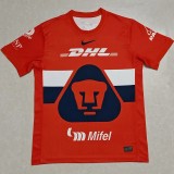 2025/26 Mens Pumas UNAM  Red Goalkeeper Soccer Jersey