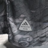 2025-26 Mens Real Madrid black  Player Special Edition soccer jersey