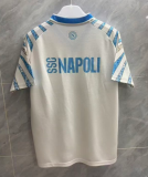 2025/26 Mens Napoli White Blue  soccer jersey