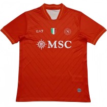 2025/26 Mens Napoli Red Goalkeeper   soccer jersey