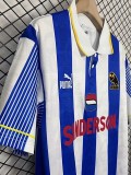 1993-1995 Mens Sheffield Wednesday Home Retro Soccer Jersey