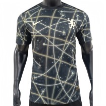 2025-26 Mens Chelsea Grey Black  Player  version  Soccer Jersey