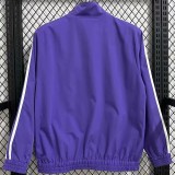 2025 New AD Purple Windbreaker