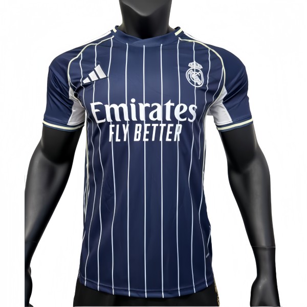 2025-26 Mens Real Madrid  Player Special edition blue soccer jersey