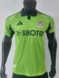 2025-26 Mens Fulham away green  Player version Soccer Jersey