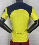 2025-26 Mens Tottenham Hotspur Third away Player  yellow soccer Jersey