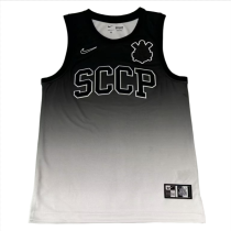 2025-26 Mens Corinthians gray black vest  soccer Jersey