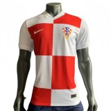 Player version  Mens Croatia home Football Jersey white ren  2425