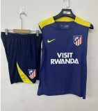 2025-26  Mens Atletico Madrid  Dark Blue vest short training suit