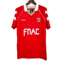 1990 Mens  Benfica  Retro  home red soccer jersey