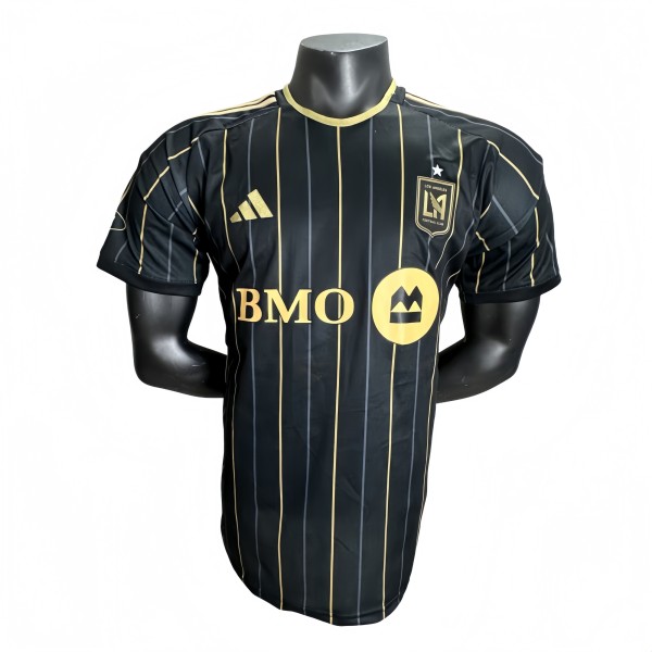 2025-26 Mens Los Angeles （ LAFC） black  Player version  Soccer Jersey