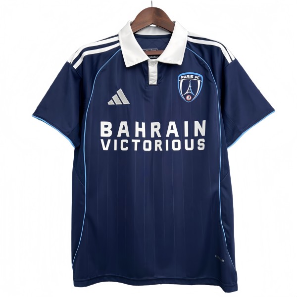 2025-26 Mens Paris FC  home blue  Soccer Jersey