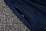 2025-26 Mens  Atletico Madrid  blue Half-pull Training Suit