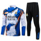 2025-26 Mens Real  Madrid camouflage  Half-pull Training Suit  B2571#