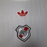 2025-26 Mens River Plate white Player Version casual style Soccer Jersey