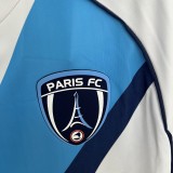 2025-26 Mens Paris FC  away white  Soccer Jersey