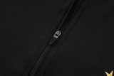 2025-26 Kids Argentina black Half-pull Training suit