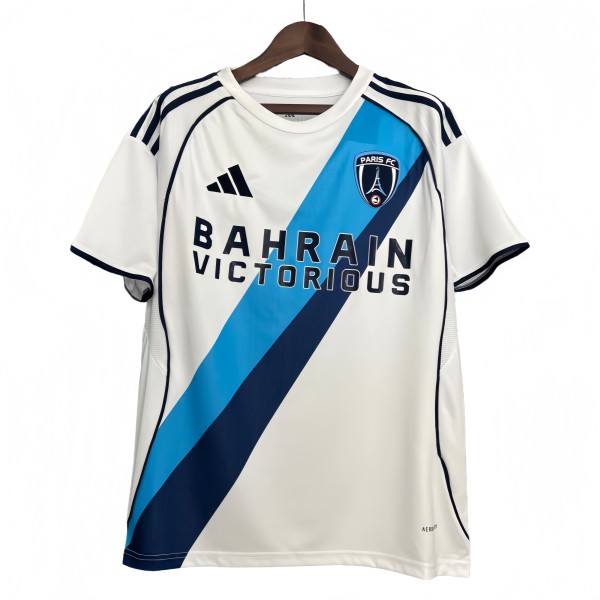 2025-26 Mens Paris FC  away white  Soccer Jersey