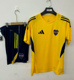 2025-26 Mens Boca Juniors  yellow Training Short Suit