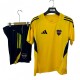 2025-26 Mens Boca Juniors  yellow Training Short Suit