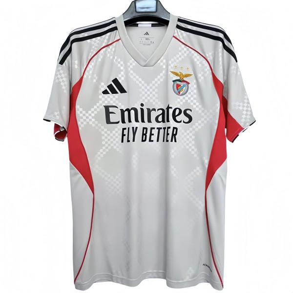 Benfica 1:1  away  yellow  Fans Soccer Jersey 2025-26