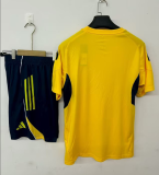 2025-26 Mens Boca Juniors  yellow Training Short Suit