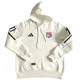 2025-26 Mens Lyon White  Hoodie Jersey