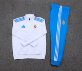 2025-26 Mens Real Madrid white  Jacket Training Suit