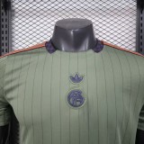 2025-26 Mens Bayern Munich  Green Grey Casual Edition Player  Soccer Jersey