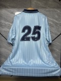 2025-26 Mens Oasis blue  Player version #25 soccer jersey