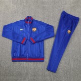 2025-26 Mens Barcelona blue Jacket Tracksuit suit