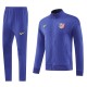 2025-26 Mens  Atletico Madrid  Purple Jacket Tracksuit suit