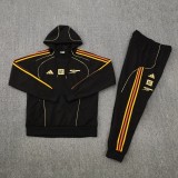 2025/26 Mens Arsenal black  hoodie Tracksuit