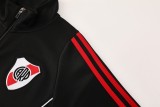 2025-26 Mens River Plate black Jacket Training Suit