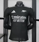 2025-26  Mens Arsenal black Player version soccer Jersey