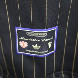 2025-26  Mens Manchester United casual style black Player  Soccer Jersey