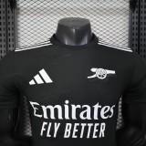 2025-26  Mens Arsenal black Player version soccer Jersey