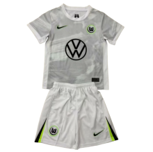 2025-26 Kids Wolfsburg away soccer jersey