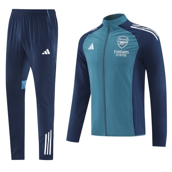 2025/26 Mens Arsenal  blue windbreaker suit