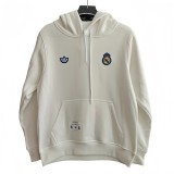 2025-26 Mens Real Madrid  White Hoodie Jersey