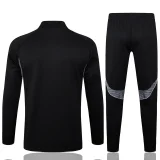 2025-26 Kids Inter Miami Black Half Pull Tracksuit
